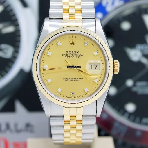 Wholesale Replica Rolex Datejust 16233 Caliber 3135 Automatic Movement 36mm Steel Case Mens/unisex Watch - Image 2