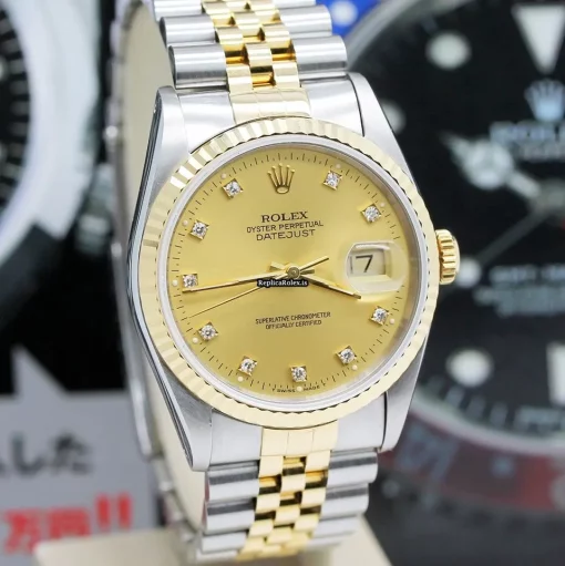 Wholesale Replica Rolex Datejust 16233 Caliber 3135 Automatic Movement 36mm Steel Case Mens/unisex Watch - Image 8