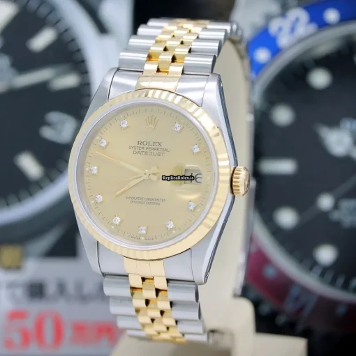 Wholesale Replica Rolex Datejust 16233 Caliber 3135 Automatic Movement 36mm Steel Case Mens/unisex Watch - Image 9