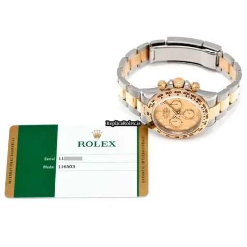 Remarkable Fakes Rolex Daytona 116503g Caliber 4130 Automatic Movement 40mm Steel Case Watch - Image 5