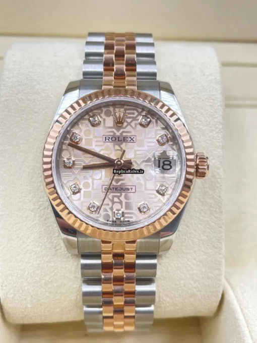 1:1 Replica Rolex Lady-datejust 178271 Caliber 2235 Automatic Movement 31mm Steel Case Womens Watch