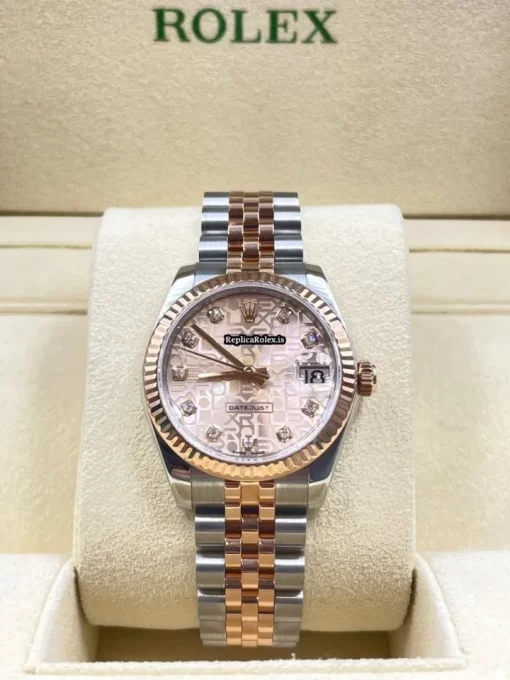 1:1 Replica Rolex Lady-datejust 178271 Caliber 2235 Automatic Movement 31mm Steel Case Womens Watch - Image 8