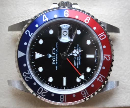 Top Replica Rolex Gmt-master II 16710t Caliber 3185 Automatic Movement 40mm Steel Case Mens/unisex Watch