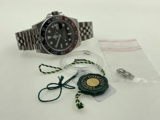 Fabulous Imitation Rolex Gmt-master II 126710blro Caliber 3285 Automatic Movement 40mm Steel Case Mens/unisex Watch - Image 13