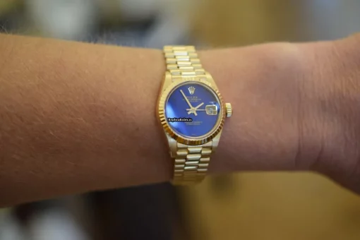 Discount Replica Rolex Lady-datejust 6917 Automatic Movement 26mm Yellow Gold Case Womens Watch - Image 10