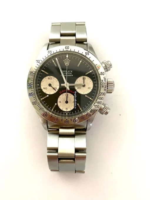 Suitable Replica Rolex Daytona 6265 Caliber 727 Manual Winding Movement 37mm Steel Case Mens/unisex Watch - Image 3