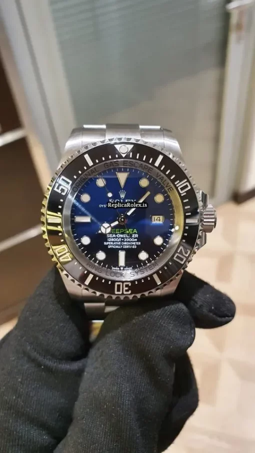 Superior Replica Rolex Sea-dweller Deepsea 126660 Caliber 3235 Automatic Movement 44mm Steel Case Mens/unisex Watch