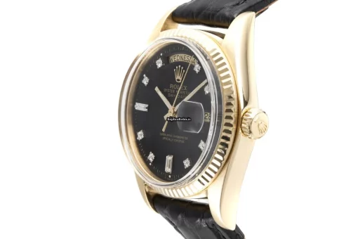 Unique Replicas Rolex Day-date 36 1803 Caliber 1556 Automatic Movement 36mm Yellow Gold Case Mens/unisex Watch - Image 2