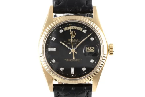 Unique Replicas Rolex Day-date 36 1803 Caliber 1556 Automatic Movement 36mm Yellow Gold Case Mens/unisex Watch - Image 3