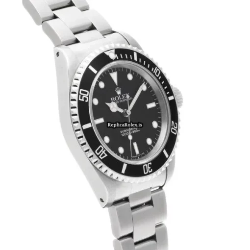 Mind-boggling Fake Rolex Submariner 14060 Caliber 3000 Automatic Movement 40mm Steel Case Watch - Image 3
