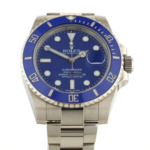Well Made Copies Rolex Submariner Date 116619lb Automatic Movement 40mm White Gold Case Watch