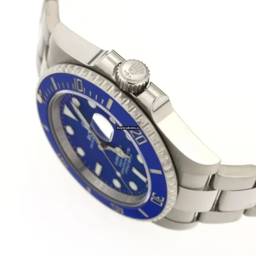 Well Made Copies Rolex Submariner Date 116619lb Automatic Movement 40mm White Gold Case Watch - Image 3