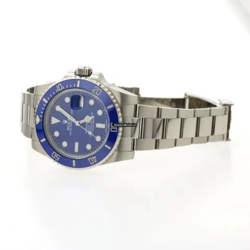 Well Made Copies Rolex Submariner Date 116619lb Automatic Movement 40mm White Gold Case Watch - Image 7