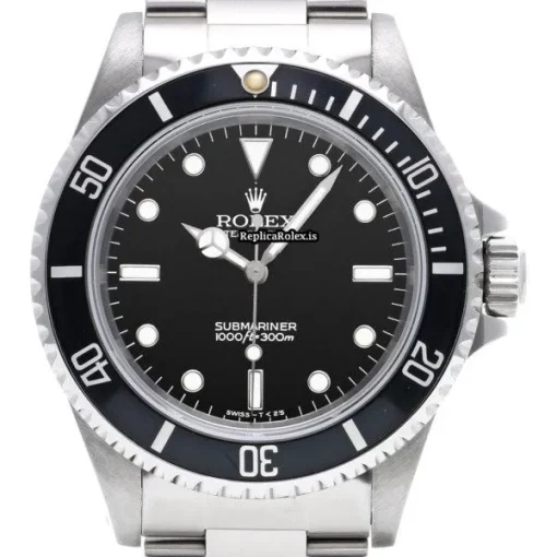 Great Imitation Rolex Submariner 14060 Caliber 3000 Automatic Movement 40mm Steel Case Watch - Image 6