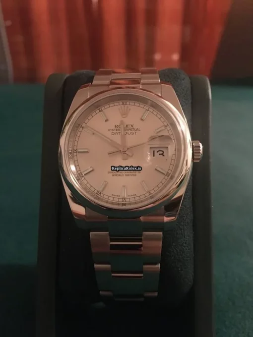 1:1 Replica Rolex Datejust 116200 Caliber 3135 Automatic Movement 36mm Steel Case Mens/unisex Watch