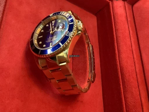 Great Imitation Rolex Submariner Date 16618 Caliber 3135 Automatic Movement 40mm Yellow Gold Case Mens/unisex Watch - Image 8