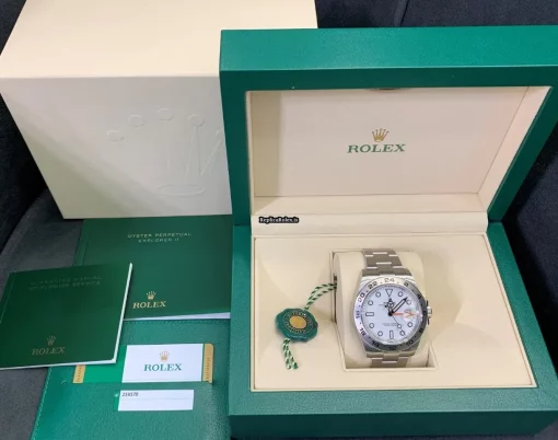 Remarkable Replica Rolex Explorer II 216570 Caliber 3187 Automatic Movement 42mm Steel Case Mens/unisex Watch - Image 7