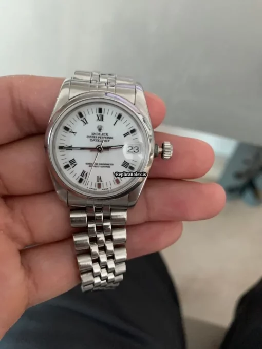 Appealing Fake Rolex Datejust 62510m Automatic Automatic Movement 31mm Steel Case Womens Watch - Image 7