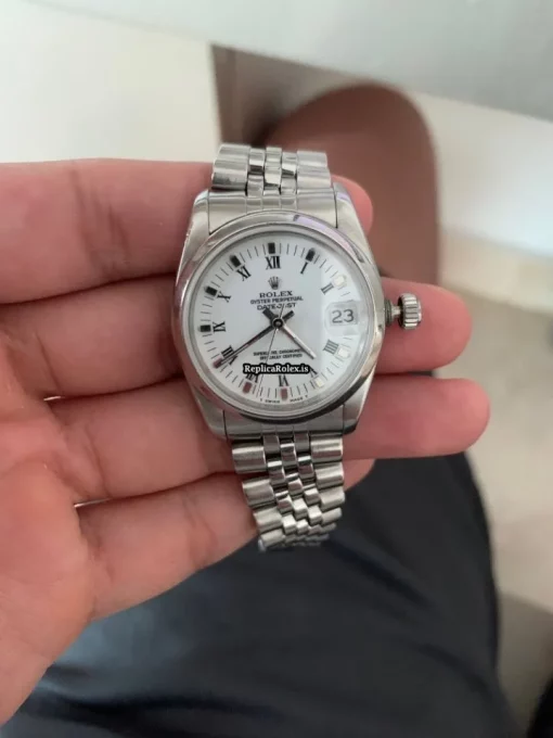 Appealing Fake Rolex Datejust 62510m Automatic Automatic Movement 31mm Steel Case Womens Watch - Image 8