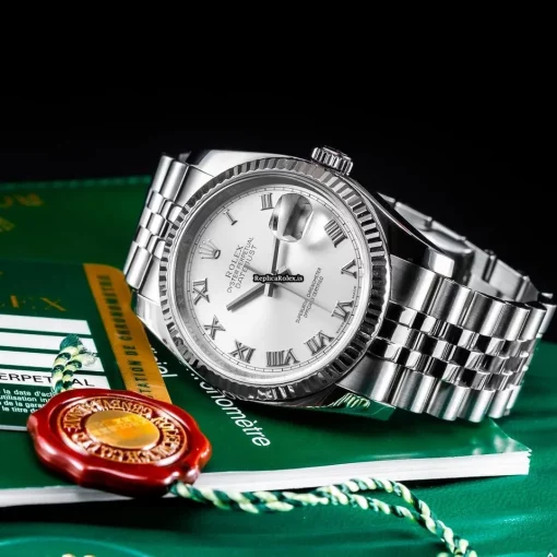 Marvellous Replica Rolex Datejust 116234 Caliber 3135 Automatic Movement 36mm Steel Case Mens/unisex Watch - Image 11