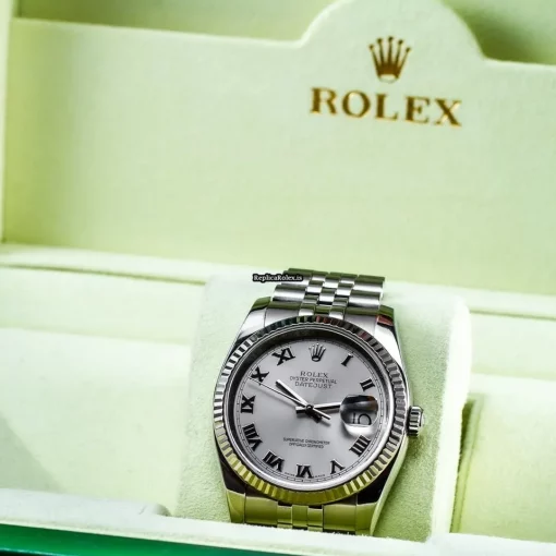 Marvellous Replica Rolex Datejust 116234 Caliber 3135 Automatic Movement 36mm Steel Case Mens/unisex Watch - Image 12