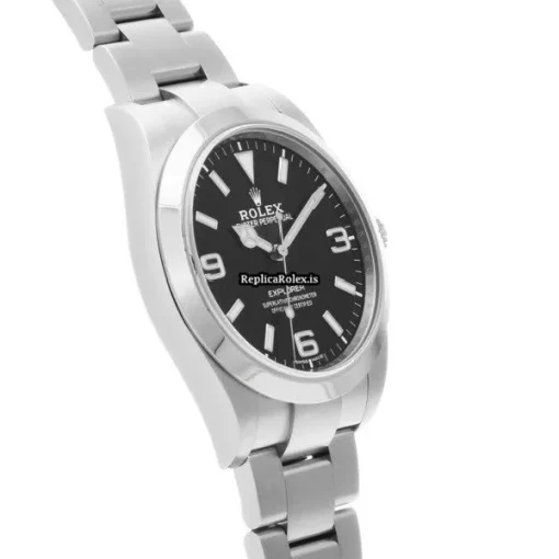 High-end Replica Rolex Explorer 214270 Caliber 3132 Automatic Movement 39mm Steel Case Watch - Image 3