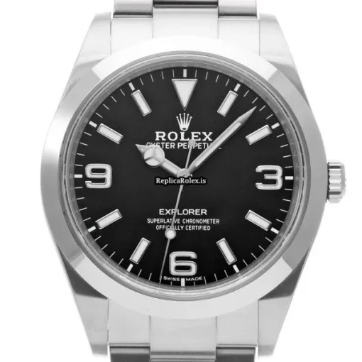 High-end Replica Rolex Explorer 214270 Caliber 3132 Automatic Movement 39mm Steel Case Watch - Image 6