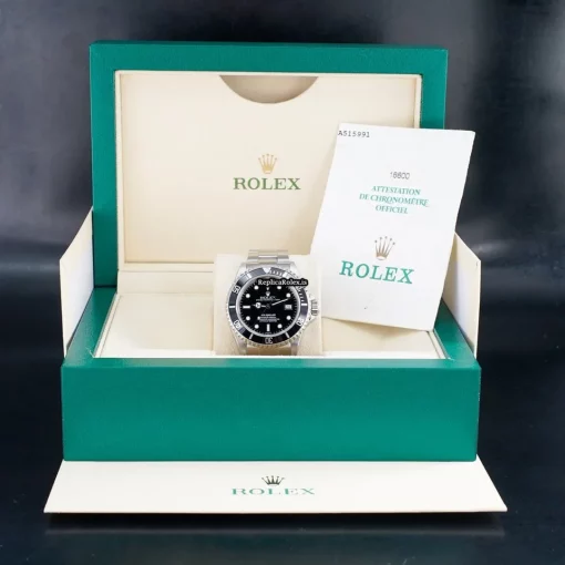 Great Fake Rolex Sea-dweller 4000 16600 Caliber 3135 Automatic Movement 40mm Steel Case Mens/unisex Watch - Image 9