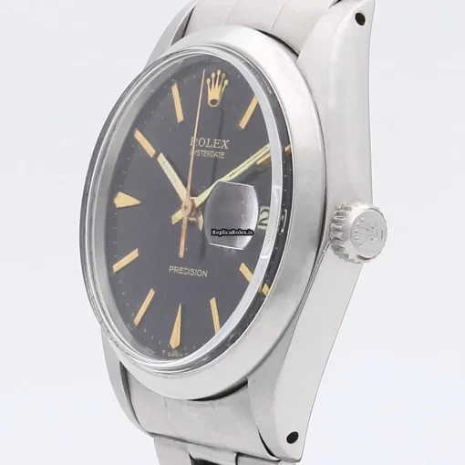 Offering Replica Rolex Oyster Precision 6694 Caliber 1225 Manual Winding Movement 34x40mm Steel Case Mens/unisex Watch - Image 3