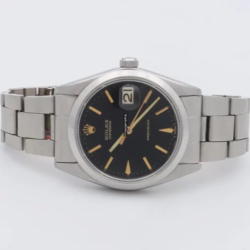 Offering Replica Rolex Oyster Precision 6694 Caliber 1225 Manual Winding Movement 34x40mm Steel Case Mens/unisex Watch - Image 5