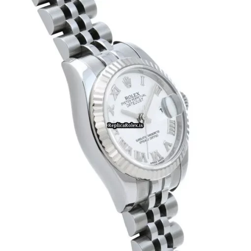 Perfect Replica Rolex Lady-datejust 179174 Automatic Movement 26mm Steel Case Womens Watch - Image 3