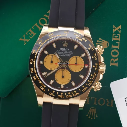 Epic Fakes Rolex Daytona 116518ln Automatic Movement 40mm Yellow Gold Case Mens/unisex Watch - Image 3
