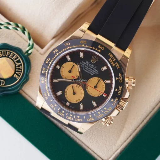 Epic Fakes Rolex Daytona 116518ln Automatic Movement 40mm Yellow Gold Case Mens/unisex Watch - Image 6