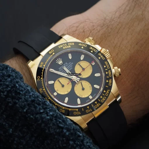 Epic Fakes Rolex Daytona 116518ln Automatic Movement 40mm Yellow Gold Case Mens/unisex Watch - Image 9