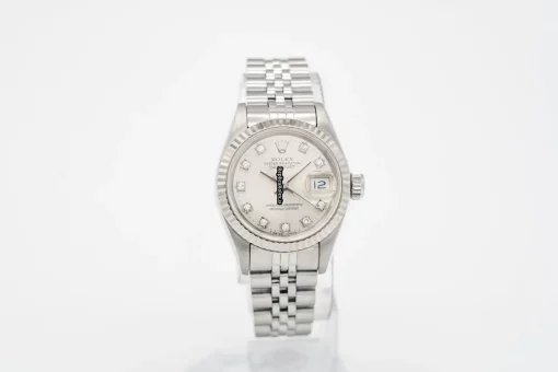 Superb Fake Rolex Lady-datejust 69174 Caliber 2135 Automatic Movement 26mm Steel Case Womens Watch - Image 2