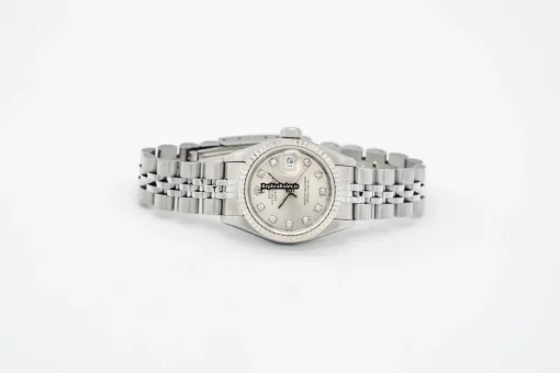 Superb Fake Rolex Lady-datejust 69174 Caliber 2135 Automatic Movement 26mm Steel Case Womens Watch - Image 3