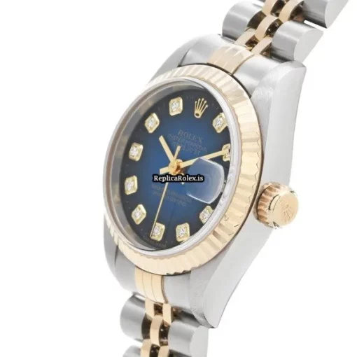 Attractive Replica Rolex Lady-datejust 69173g Automatic Movement 26mm Steel Case Womens Watch - Image 2
