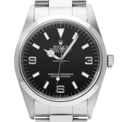 Incredible Replica Rolex Explorer 14270 Caliber 3000 Automatic Movement 36mm Steel Case Watch - Image 6