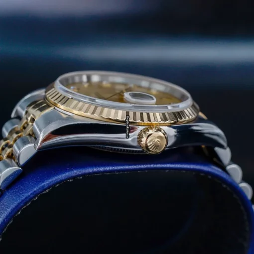 Distinctive Replica Rolex Datejust 16233 Caliber 3135 Automatic Movement 36mm Gold/steel Case Mens/unisex Watch - Image 2