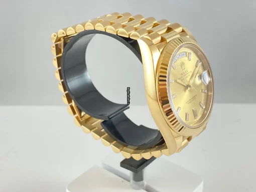 Lovely Knockoff Rolex Day-date 40 228238 Caliber 3255 Automatic Movement 40mm Yellow Gold Case Mens/unisex Watch - Image 2