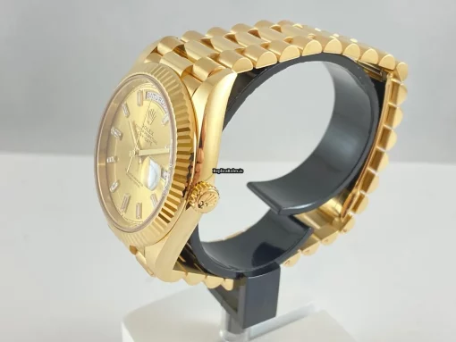 Lovely Knockoff Rolex Day-date 40 228238 Caliber 3255 Automatic Movement 40mm Yellow Gold Case Mens/unisex Watch - Image 3