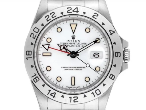 Reliable Replica Rolex Explorer II 16570 Caliber 3185 Automatic Movement 40mm Steel Case Mens/unisex Watch