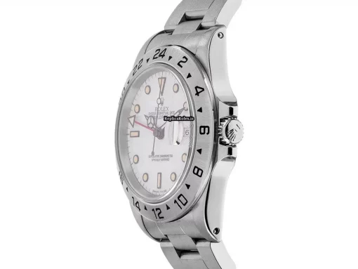 Reliable Replica Rolex Explorer II 16570 Caliber 3185 Automatic Movement 40mm Steel Case Mens/unisex Watch - Image 2