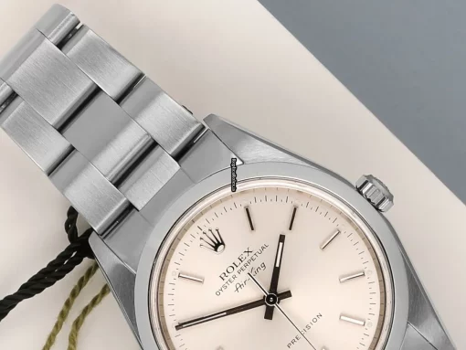 Superior Replica Rolex Air King Precision 14000 Automatic Movement 34mm Steel Case Watch - Image 3
