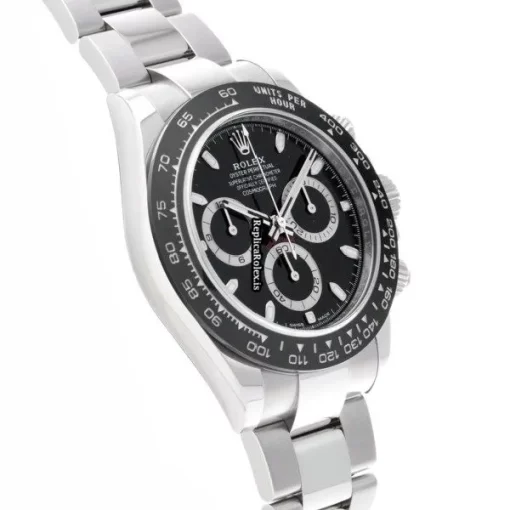 Durable Copies Rolex Daytona 116500ln Caliber 4130 Automatic Movement 40mm Steel Case Watch - Image 3