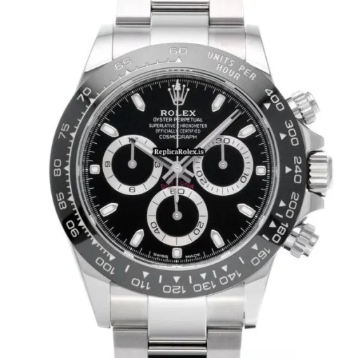 Durable Copies Rolex Daytona 116500ln Caliber 4130 Automatic Movement 40mm Steel Case Watch - Image 6