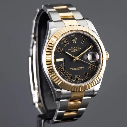 Affordable Imitation Rolex Datejust II 116333 Caliber 3136 Automatic Movement 41mm Gold/steel Case Mens/unisex Watch - Image 4