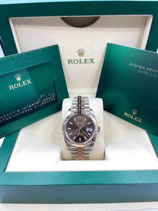 Quality Replica Rolex Datejust II 126331 Caliber 3235 Automatic Movement 41mm Gold/steel Case Mens/unisex Watch - Image 2