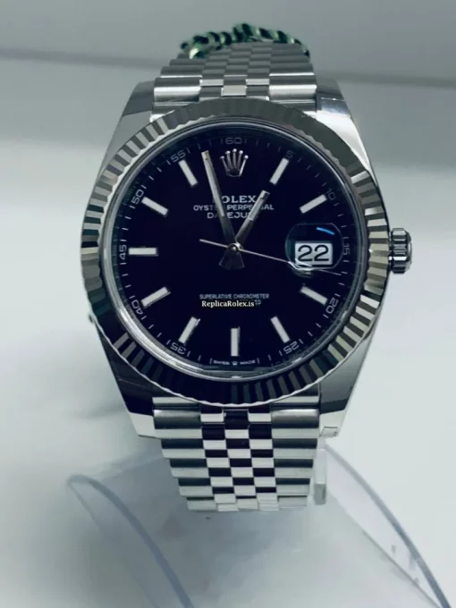 Terrific Replica Rolex Datejust 126334 Automatic Movement 41mm Steel Case Mens/unisex Watch - Image 2