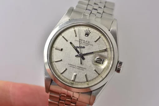 Special Replica Rolex Datejust 1600 Automatic Movement 36mm Steel Case Mens/unisex Watch - Image 7